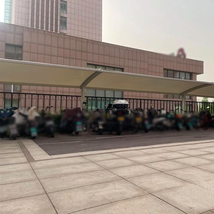 新泰市膜结构电动车棚